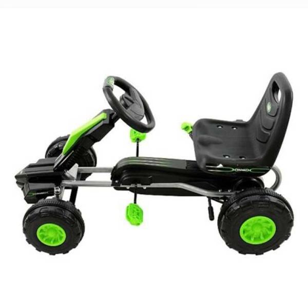 Ruedas inflables para niños montar en go-kart coche con pedales carga máxima 30KG 86X51X48cm