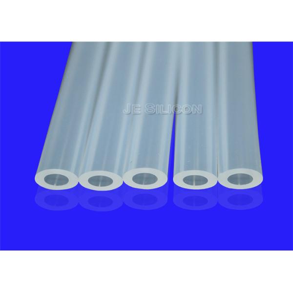 Safe High Temperature Silicone Tubing 3 ~ 80mm Diameter Various Hardness