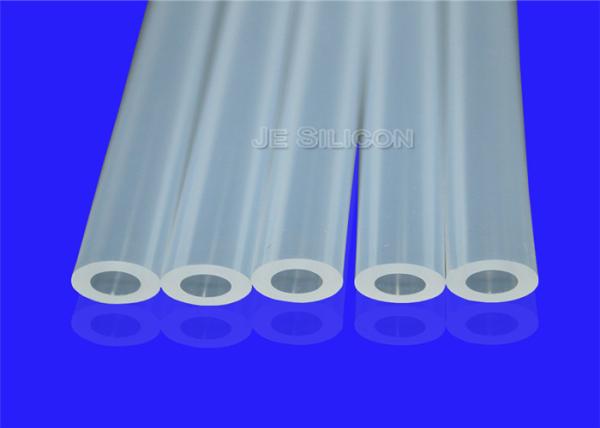 Safe High Temperature Silicone Tubing 3 ~ 80mm Diameter Various Hardness