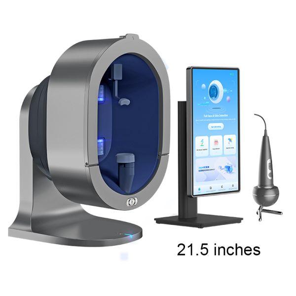2in1 3 Cameras 3D AI Microscopic Scalp Handle Scalp Scanner Facial Skin Analyzer