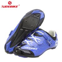 Les chaussures de recyclage d'intérieur bleues de SPD, bicyclette intérieure de SPD chausse le résistant à l'eau