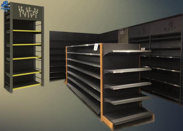 Commercial Grocery Display Racks For Convenience Store / Grocery Store