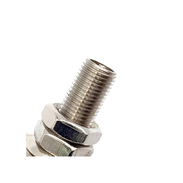 Car Truck Motorcycle Tire Valve VAMD161 , Flush Mount Metal Bolt In Tire Valves With Cap