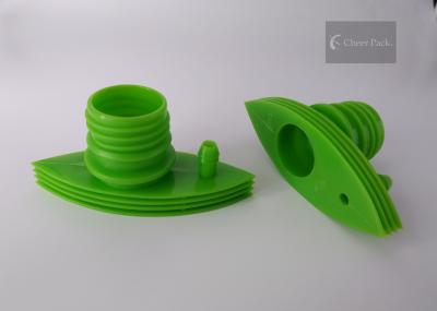 Material plástico do Pe do tampão de Spou da cor do azul do diâmetro 22mm para o saco do oxigênio