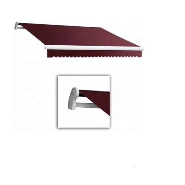 Anti-UV  Shade Caravan with Commercial Balcony Awnings and Door Shades