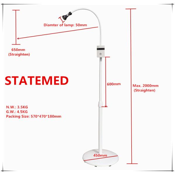 3.5 Kg 5 W Medical Examination Light Floor Stand Medical Illumination Lights