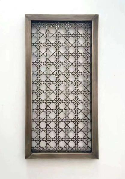 Custom Anodized Architectural Metal Mesh Partition Wall Divider