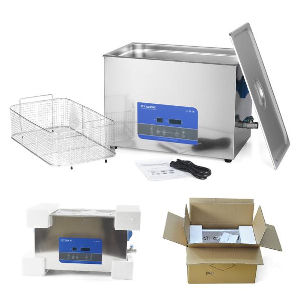 Limpador ultrassônico digital GT SONIC 20L SUS304 40kHz com aquecimento desgaseificado