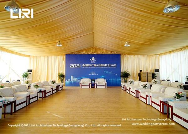 Heat Insulation Thermal Roof Cube Tent For Outdoor Car Showrooms Events