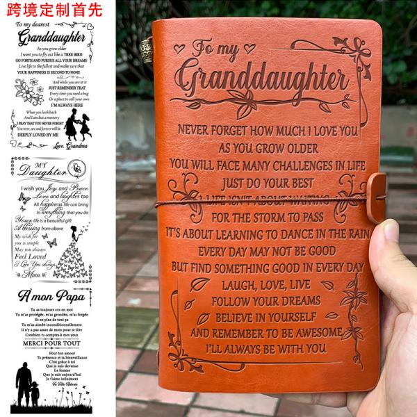 Бизнес-офис Подарочная реклама ПУ Кожа Письмо путешественники Ноутбук для путешествия дневник