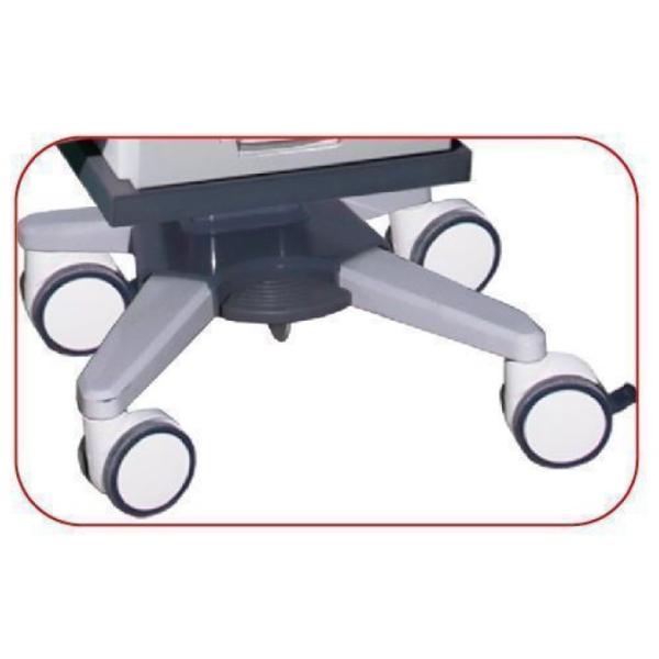 Chariot de poste de travail médical sans fil en ABS pour le traitement d'urgence en milieu hospitalier pour les soins infirmiers