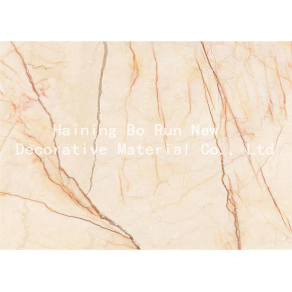 High Temperature Tansfer PVC Bathroom Window Film With Stone Design