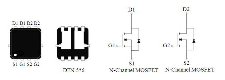 JY2605M Двухканальный режим увеличения мощности N для систем привода 12V-24V