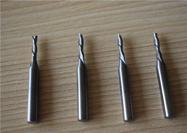 Uncoated 2 Flute 12mm Carbide Milling Cutter For Furniture Industry
