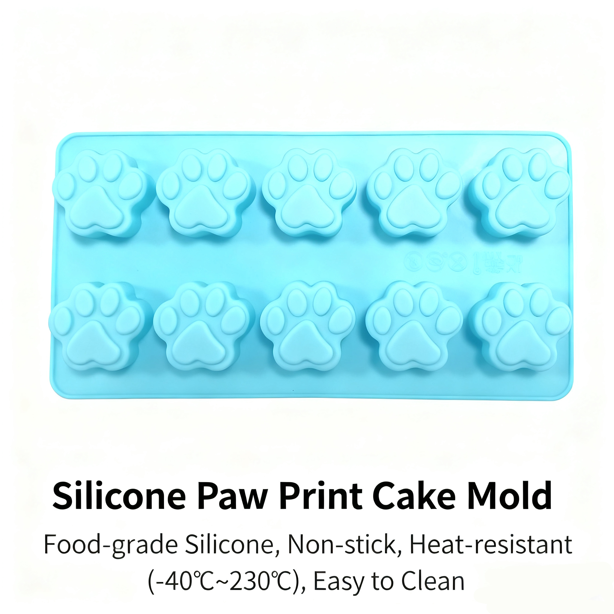 Irregular Shape Silicone Kitchen Mold Single Piece Excellent Choice for Baking Cake Candy Ice Tray Decoration
