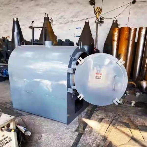 Charcoal Making Machine Dry Distillation Stove Agriculture Waste Carbonization Furnace