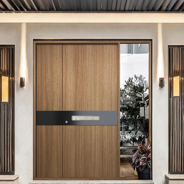 Customized Steel Anti Theft Security Door Durable Main Entry Door