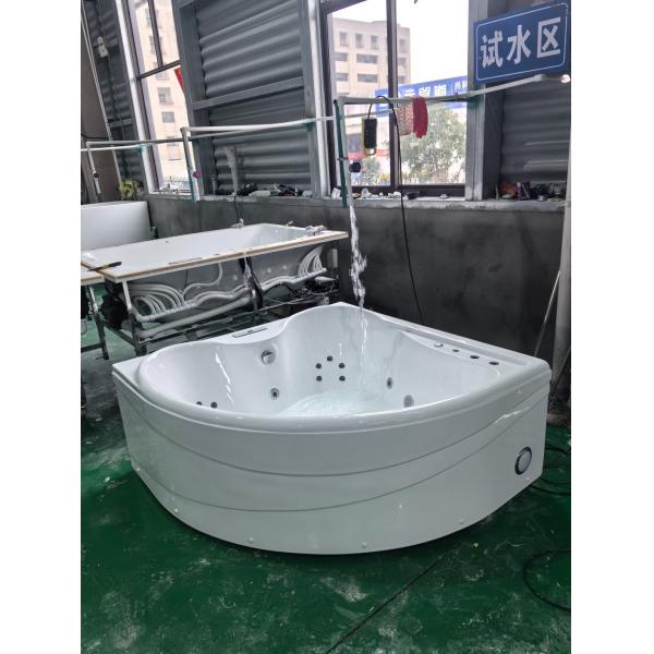 Customizable 1500mm Acrylic Whirlpool Massage Bathtub for 2 Person Computer Controlled