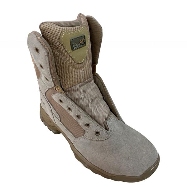 Мужские высокопрочные кожаные сапоги идеально подходят для требовательных тактических занятий на открытом воздухе