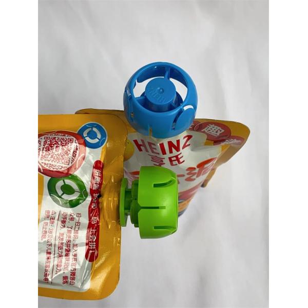 RCPP Material Retort Custom Drink Pouches With Spout Strong Sealing