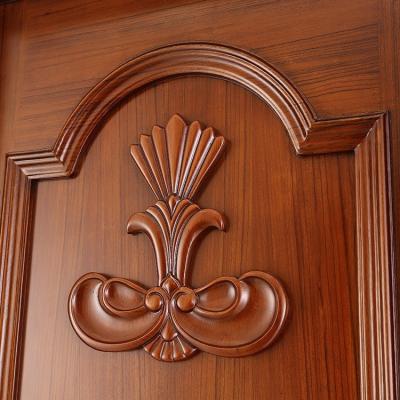 Interior Carved Wooden Laminate Doors 205cm Break Resistance