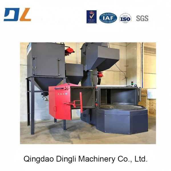 Rotary Table Shot Blaster, Table Wheel Blast Machine for Large Structural Workpieces