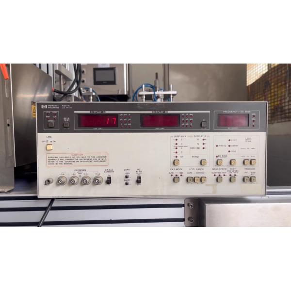 Refurbished Agilent 4277A LCZ Meter with 10 KHz-1 MHz Test Frequency, 0.1% Basic Accuracy, and 2ms/point Fast Contact Checking