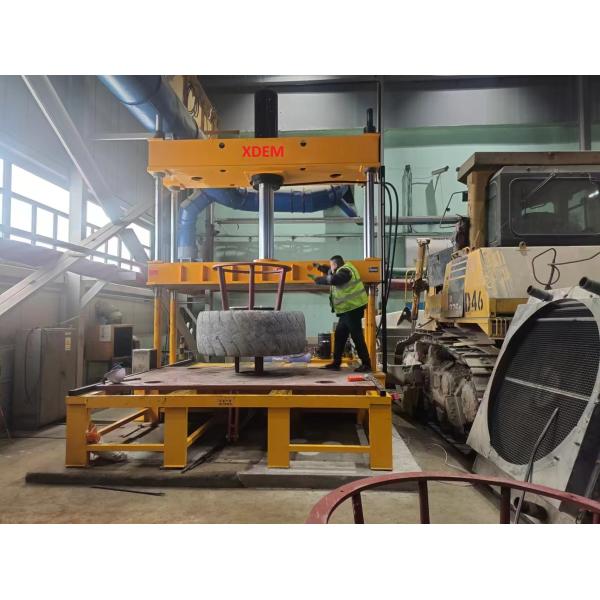 Hydraulic OTR Tires Press