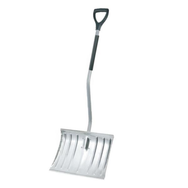 Snow Shovel with Bend Steel Tube Handle and Corrosion-resistant Aluminum Material