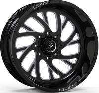 Anote 4x4 as rodas personalizadas feitas à máquina pretas 20X12 E as -44 bordas de 4x4 Off Road