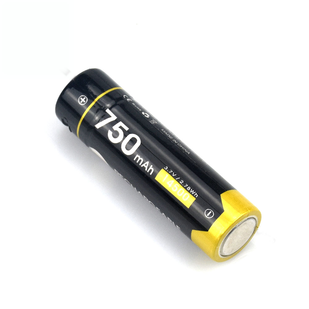 Батареи USB 750mah большой емкости 18650 перезаряжаемые