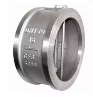 Stop Spring Duo Dual check valves Wafer Butterfly Non Return check valve ductile iron brass bronze stainless steel DN300
