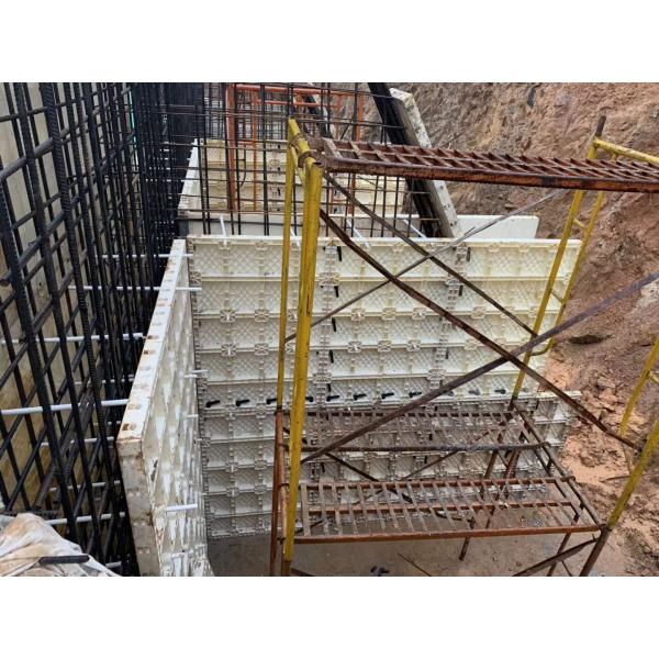 OEM Construction Plastic Column Formwork 400 * 400mm Beam Formwork