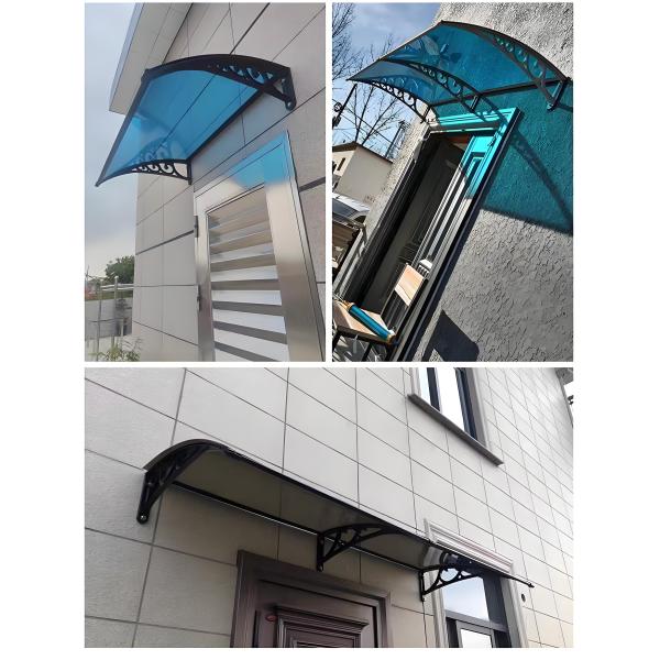 Противоморозный ПК-Паркетная тента остается чистой для окна или двери