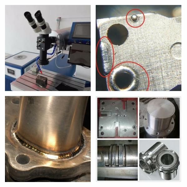 Mini Size Fiber Laser Welding Machine , Parts Laser Spot Welding Equipment