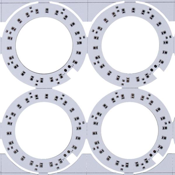 Aluminum 4 Layers FR4 Double Sided PCB Improve Signal Integrity