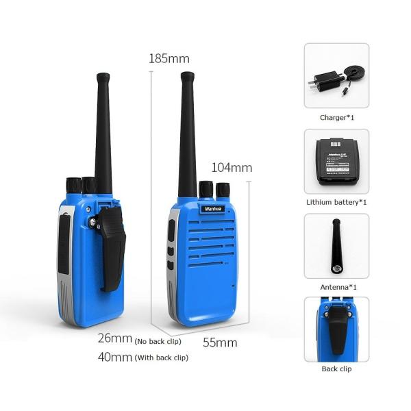 Mobile Transceiver Automotive Radio Station for Kids Dual Band 430MHz Walkie Talkie