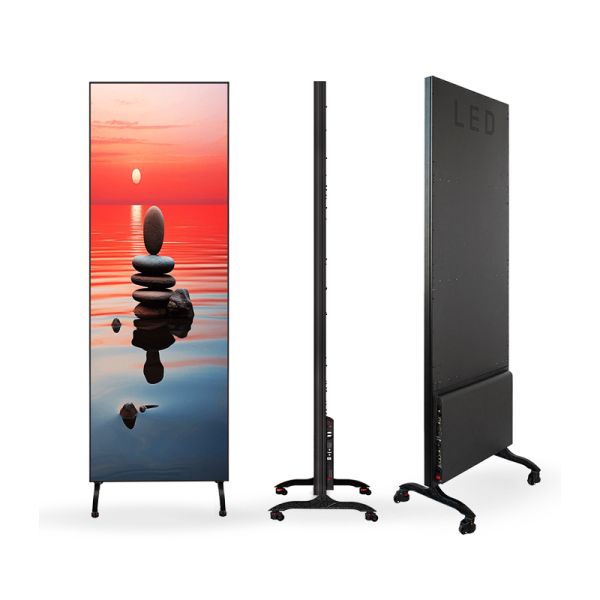 80 Inch P2.5 Spliceable LED Screen Foldable LED Digital Display Full Poster Screen