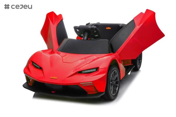 Licensed KTM X-Bow GTX 12V Ride On Toys for 3-6 Years Old Boys Girls Gifts,Kids Electric Car with Music