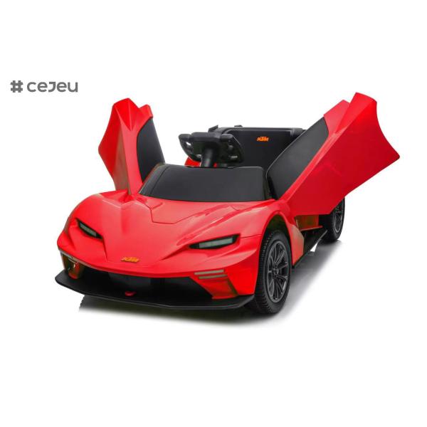Licensed KTM X-Bow GTX 12V Ride On Toys for 3-6 Years Old Boys Girls Gifts,Kids Electric Car with Music