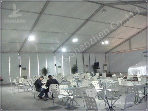 Professional Sturdy Large Outdoor Event Tent Rentals for New Product Launch Training