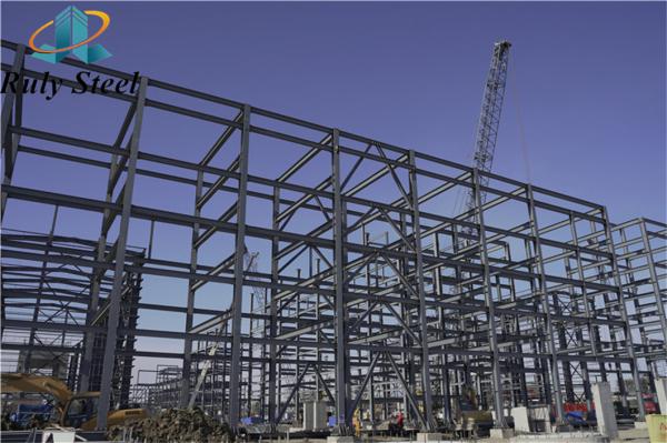 Structure en acier préfabriquée à plusieurs étages pour immeubles résidentiels, bureaux et hôtels