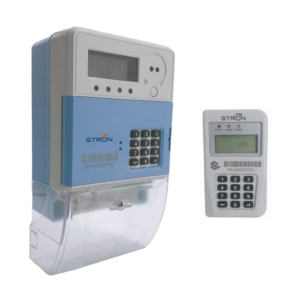 ISO 9001の単一フェーズKWHのメートル、80mAは力のスマートなメートルを前払いする