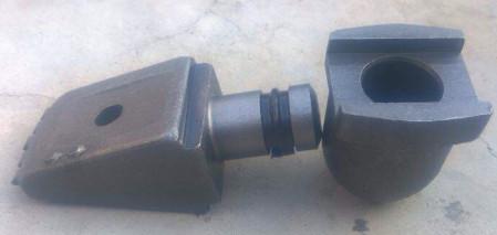 Hard Alloy Flat Cutter Teeth Tungsten Carbide Tip Weldable Steel High Feed Rate