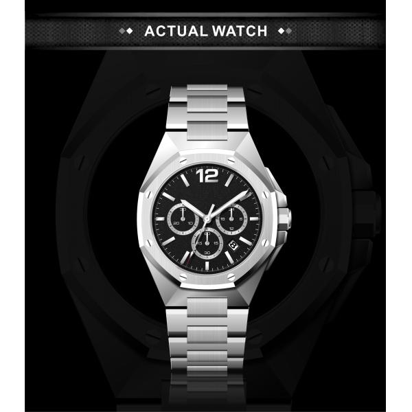 Rose Gold Quartz Battery Wristwatches 10Bar Waterproof JS25 Movt