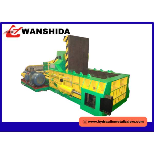 125 Ton Hydraulic Turn Out Scrap Metal Baler 300×300mm Bale For Metal Recycling