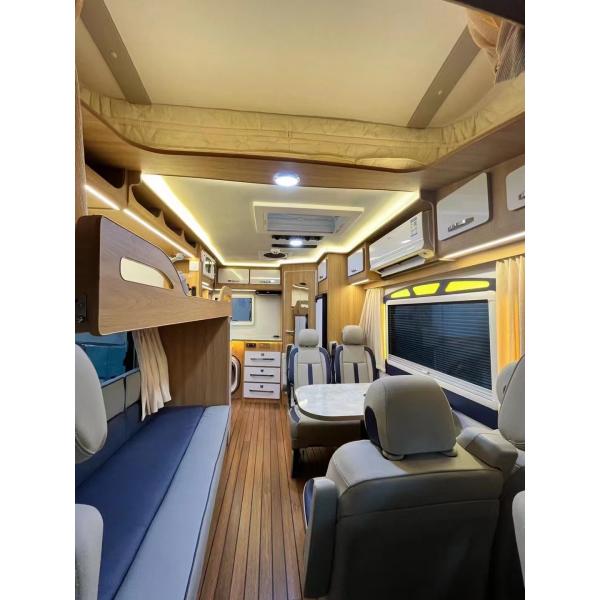 Travel Trailer RV Caravan Van for 4-6 People Max Payload 1500kg