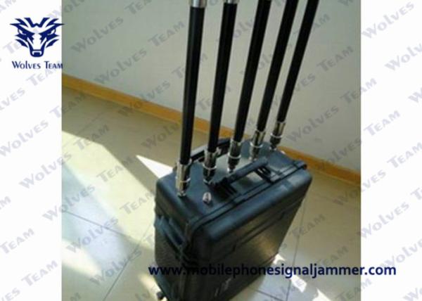 High Power Backpack Portable 20W 4Bands WIFI 2.4 5.1 5.8 Jammer