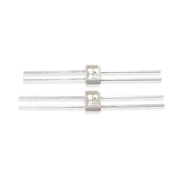 Red 2.5volt INGAN Axial SMD LED 140deg Individual LED Diodes