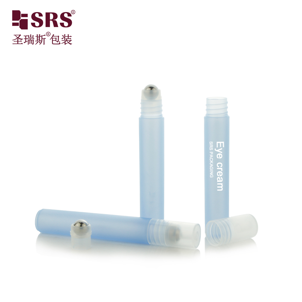 RPPH Travel PP Plastic Roll‑on Bottle Empty Mini Roller Vial for Acne Liquid Serum Cooling Gel Itch Relief Water Packaging
